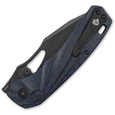 Coltello pieghevole HORNBILL lama liscia BLU CF QSP QS146-B2 4