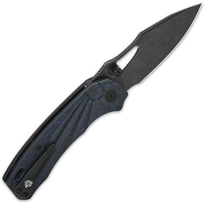 Coltello pieghevole HORNBILL lama liscia BLU CF QSP QS146-B2 3