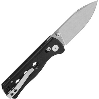 Coltello pieghevole CANARY Glyde lama liscia NERO QSP QS150GL-A1 3