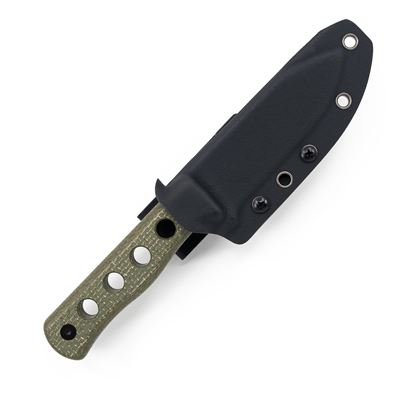 Coltello CANARY con lama fissa VERDE QSP QS155-C2 2