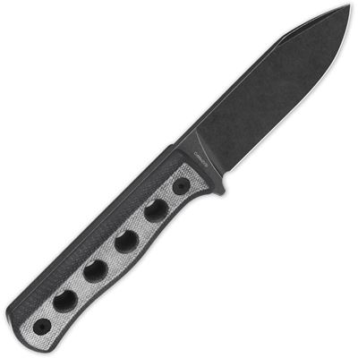 Coltello CANARY con lama fissa NERO QSP QS155-B2 2