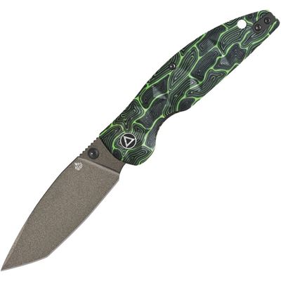 Coltello pieghevole TURTLE PUNK tanto VERDE/NERO