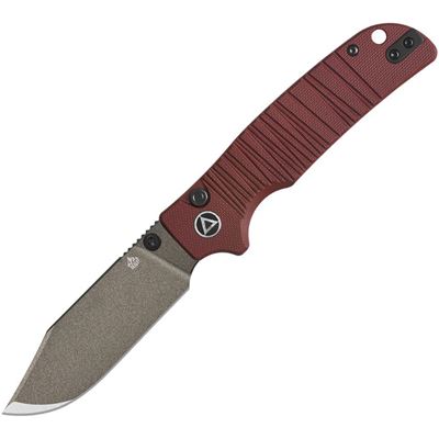 Coltello pieghevole KALI Champagne lama liscia ROSSO