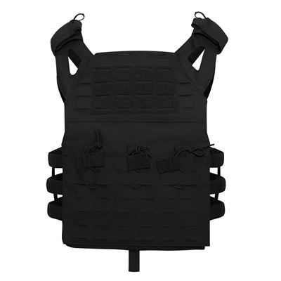 Gilet LASER CUT MOLLE portapiastre leggero NERO ROTHCO 1529 3