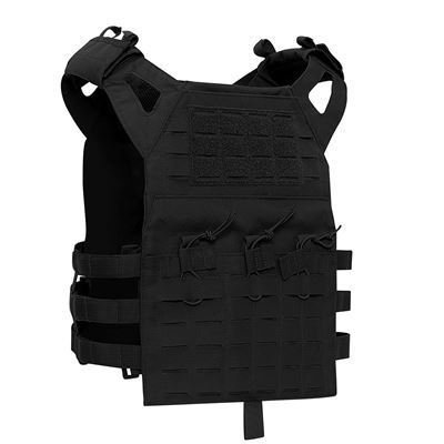 Gilet LASER CUT MOLLE portapiastre leggero NERO