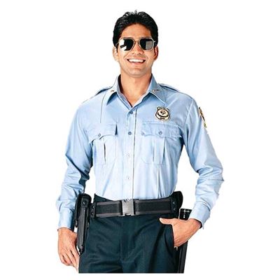 Camicia POLICIE A SECURITY manica lunga SV.MODRÁ