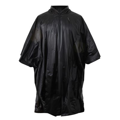 Poncho US rip-stop 140 x 225 cm NERO ROTHCO 4958 2