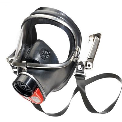 Maschera Dräger PANORAMA NOVA kandahar con attacco per casco usata