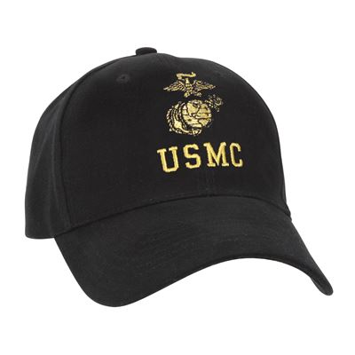 Cappellino da baseball USMC NERO ROTHCO 5327 2