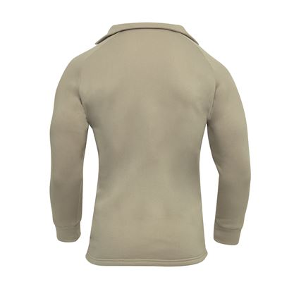 Maglietta funzionale US ECWCS con cerniera SABBIA ROTHCO 5425 2