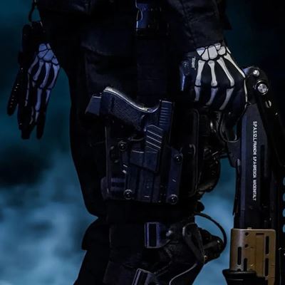 Guanti tattici REAPER GHOST BLACK TACLAB TTRP-BLK 2