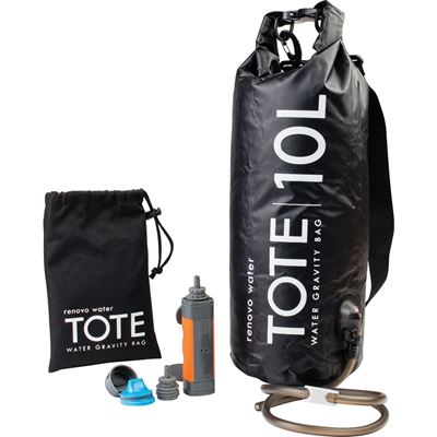 Filtro a gravità MUV TOTE 10 L NERO