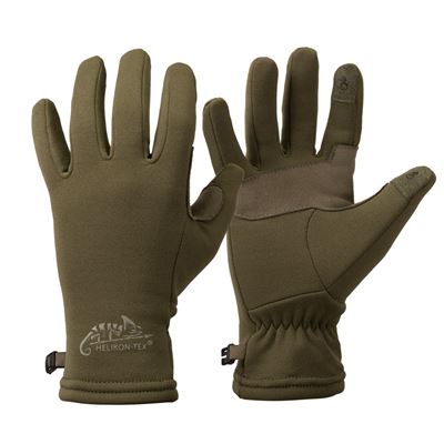 Guanti TRACKER OUTBACK in pelle sintetica OLIVE GREEN