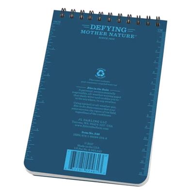 Blocco a spirale impermeabile Notebook TOP-SPIRAL 4x6" BLU RITE IN THE RAIN RR-246 3