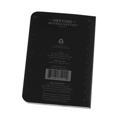 Blocco impermeabile RITE IN THE RAIN Memo Book NERO RITE IN THE RAIN RR-754 5