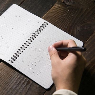 Blocco a spirale impermeabile Universal 4 5/8"x7" NERO RITE IN THE RAIN RR-773 4