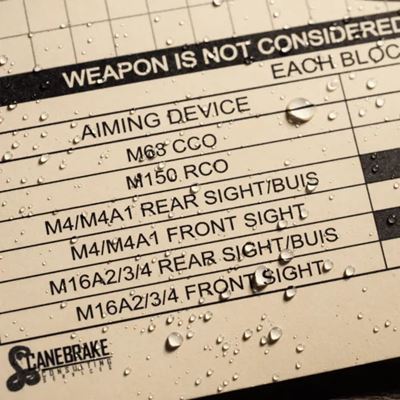 Bersaglio impermeabile TRUE-MOA, MULTIPURPOSE da tiro a 25 metri RITE IN THE RAIN RR-9129 3