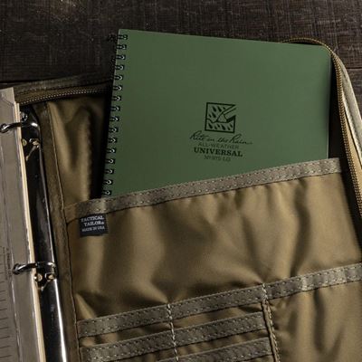 Blocco a spirale impermeabile Universal LARGE 6 5/8"x 8 1/2" VERDE RITE IN THE RAIN RR-973-LG 2