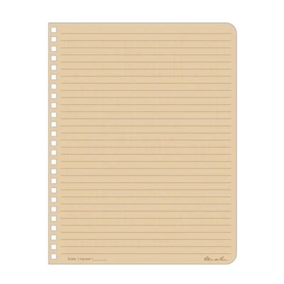 Blocco a spirale impermeabile Universal LARGE 6 5/8"x 8 1/2" DESERT RITE IN THE RAIN RR-973T-LG 3