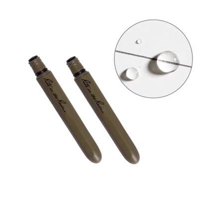 Penna piccola EDC POCKET INCHIOSTRO NERO set da 2 pezzi DARK EARTH