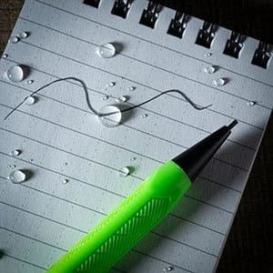 Matita/penna WORK READY ø 1,3 mm VERDE RIFLETTENTE RITE IN THE RAIN RR-HV15 3