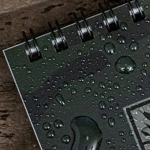 Blocco impermeabile TOP-SPIRAL 3x5" taccuino piccolo Night Hawk Camo RITE IN THE RAIN RR-NHC35 2