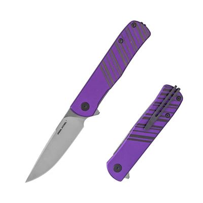 Coltello pieghevole KARLY lama liscia VIOLA/GRIGIO