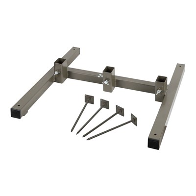 Supporto pieghevole in acciaio per bersagli leggero BROWN GREY