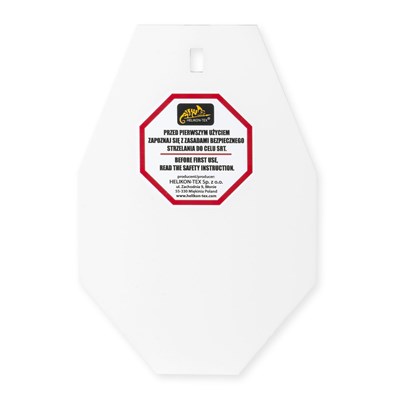 Gong bersaglio in acciaio SRT SMALL ALPHA BIANCO