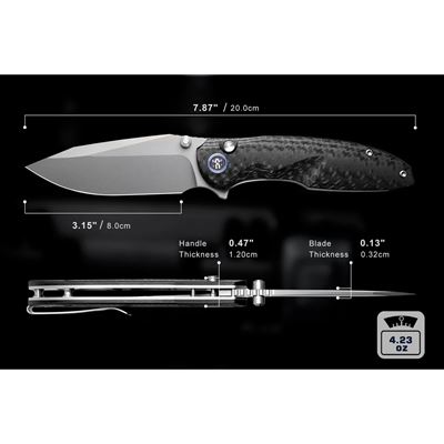 Coltello a serramanico COOL WHALE  RTCLGN1 11