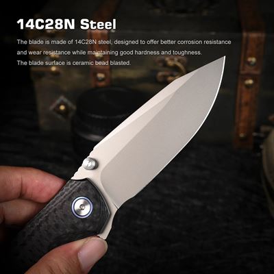 Coltello a serramanico COOL WHALE  RTCLGN1 4