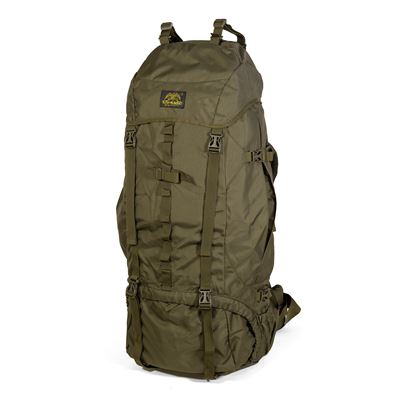 Zaino TREKKING XXL con rinforzo 104 L VERDE