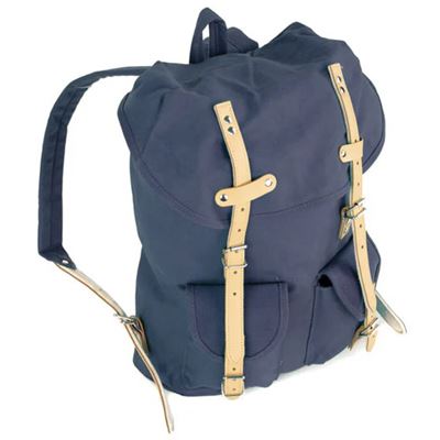 Zaino HIKING 15 l con elementi in pelle BLU ESSL - original RU131-BL 8
