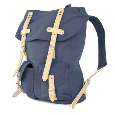 Zaino HIKING 15 l con elementi in pelle BLU ESSL - original RU131-BL 7