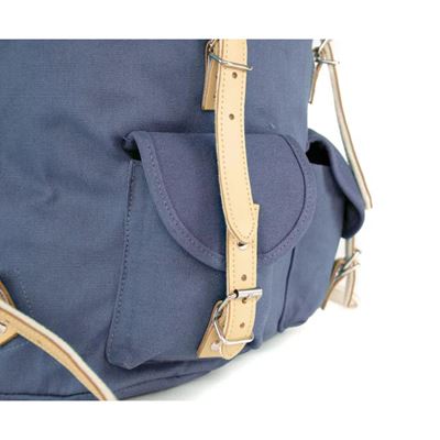 Zaino HIKING 15 l con elementi in pelle BLU ESSL - original RU131-BL 4