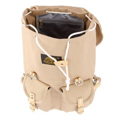Zaino HIKING 15 l con elementi in pelle KHAKI ESSL - original RU131KHA 2