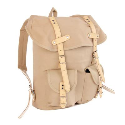 Zaino HIKING 15 l con elementi in pelle KHAKI ESSL - original RU131KHA 6
