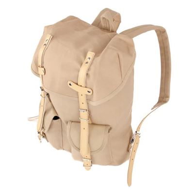 Zaino HIKING 15 l con elementi in pelle KHAKI ESSL - original RU131KHA 4