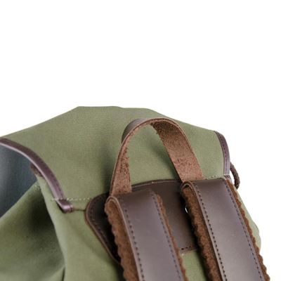 Zaino TRUCKSACK 14 l con elementi in pelle VERDE ESSL - original RU135GR 8