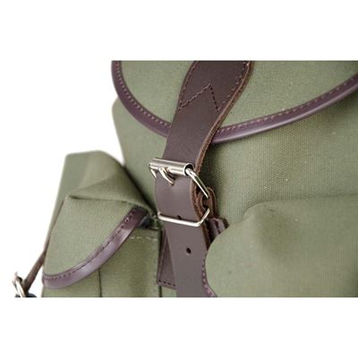 Zaino TRUCKSACK 14 l con elementi in pelle VERDE ESSL - original RU135GR 9