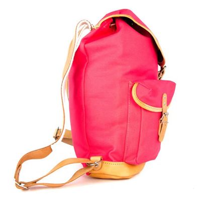 Zaino TRUCKSACK 14 l con elementi in pelle ROSA ESSL - original RU135PINK 3