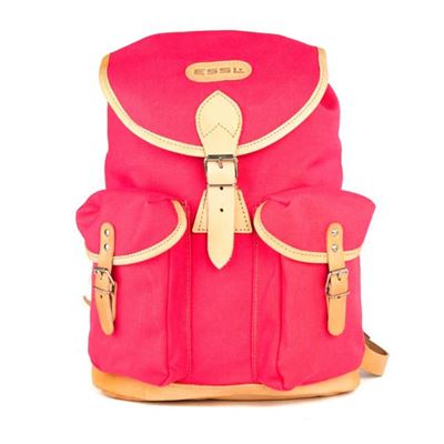 Zaino TRUCKSACK 14 l con elementi in pelle ROSA ESSL - original RU135PINK 6