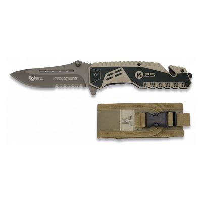 Coltello pieghevole 19443 soccorritore SABBIA