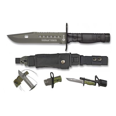 Coltello BAYONET K25 con fodero NERO