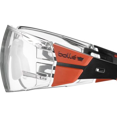 Occhiali protettivi RUSH+ 2.0 rossi BOLLE® RUSPMN11E 3