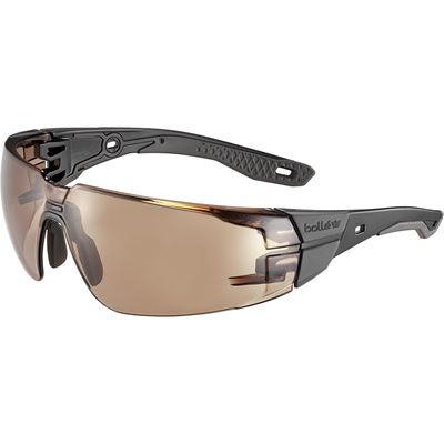 Occhiali di sicurezza RUSH+ 2.0 con lenti in bronzo e nere, taglia M/L BOLLE® RUSPMN50E 2