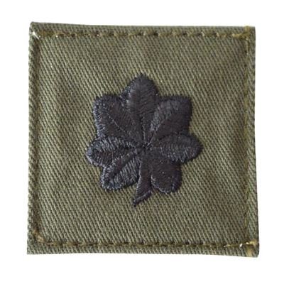 Patch di grado VELCRO LT. COLONEL VERDE