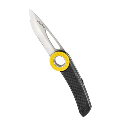 Coltello pieghevole SPATHA per alpinisti NERO