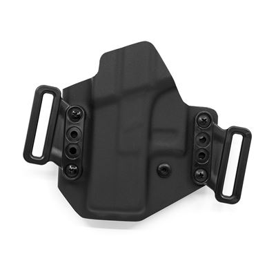Fondina esterna da cintura OWB GLOCK 43X con rail kydex DESTRA SABRE SYSTEMS SAB-OWB-G43X-BK-P 2