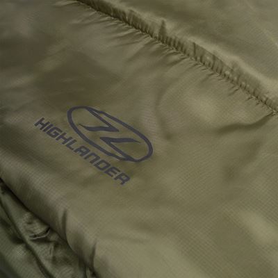 Sacco a pelo mummia tre stagioni DEFENDER 350 VERDE HIGHLANDER SB266-RG 4